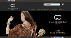 Desktop Screenshot of glamconfidential.com